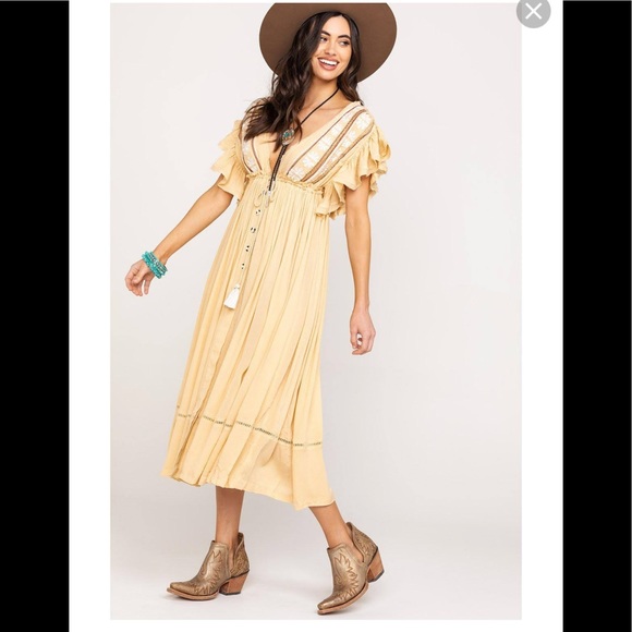 ❌SOLD❌Free People “Bali Will Wait for You” Dress - Picture 4 of 8